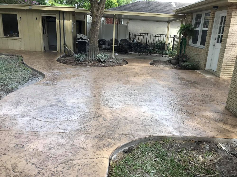 Step-by-Step Process of Custom Stamped Concrete Installation in Slidell, LA